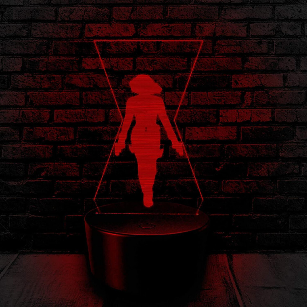 Shxx Black Widow Avengers 3d Night Light3d7l-430