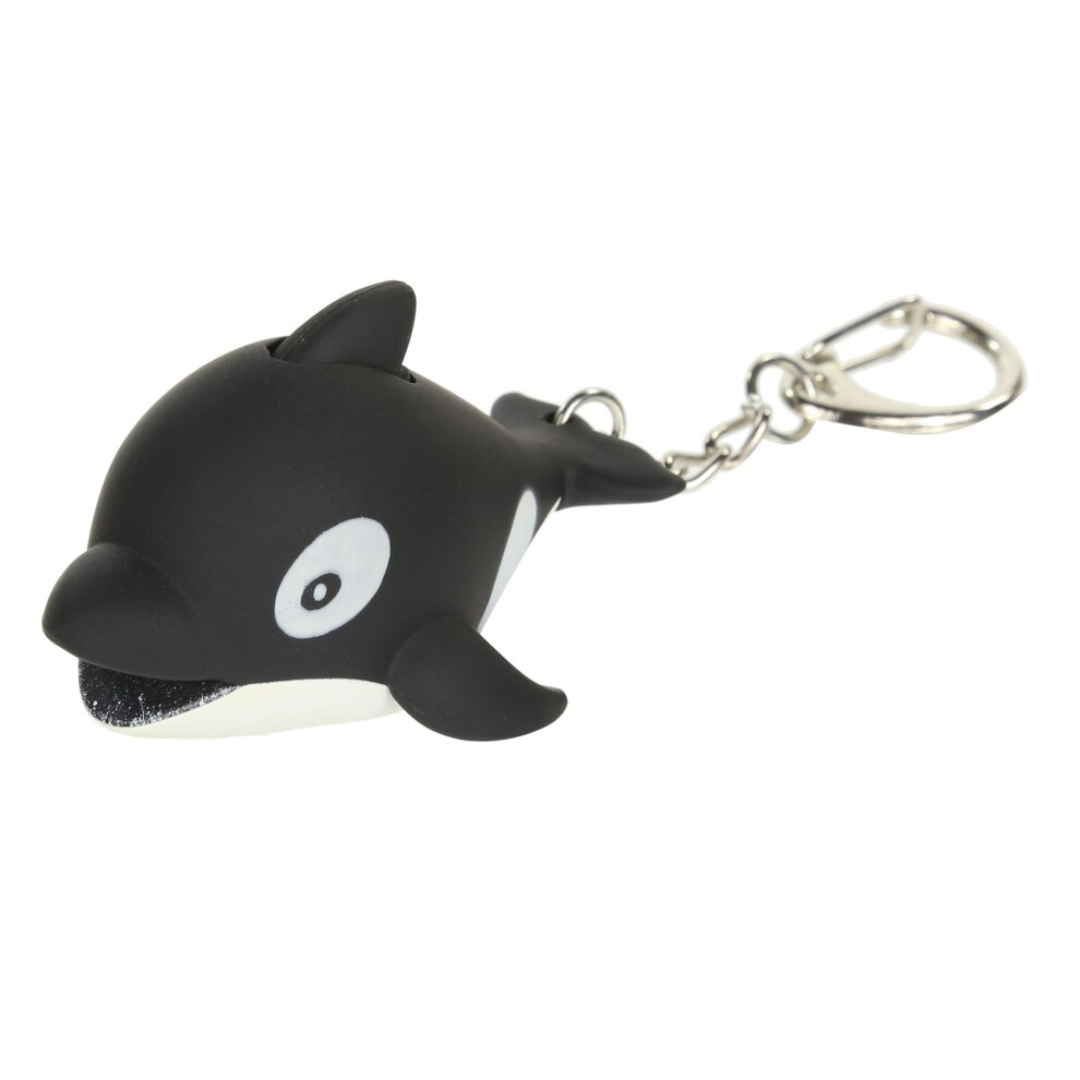 (One Size, Whale(Black)) Regatta Great Outdoors Childrens/Kids Animal Keyring Torch