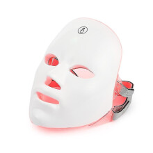 7 Colors Led Facial Mask Acne Wrinkle Removal Photodynamic Led Facial Mask Wireless Use