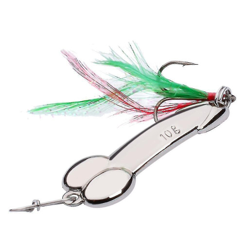 Baimingpenis Spoon Fishing Lure 5g-20g Hooks Metal Sequins Bait Funny Tackle Spoon