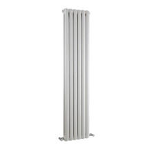 (High Gloss White) Nuie Salvia Tall & Vertical, Double Panel Radiator, Wall Mounted, Ideal for Bathroom, Kitchen, Living Room