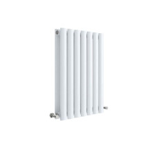 (High Gloss White) Nuie Revive Horizontal Double Panel Designer Radiator