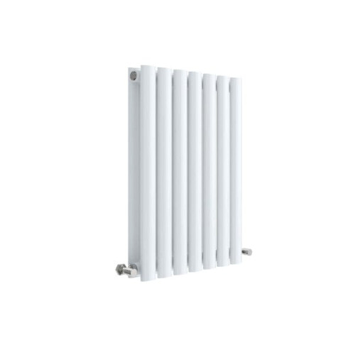 (High Gloss White) Nuie Revive Horizontal Double Panel Designer Radiator