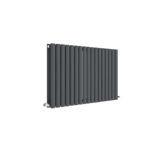 (Anthracite) Nuie Revive Horizontal Double Panel Designer Radiator