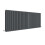 (Anthracite Grey) Nuie Revive Horizontal Double Panel Designer Radiator 1