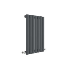 (Anthracite) Nuie Revive Horizontal Single Panel Designer Heating Radiator