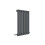 (Anthracite) Nuie Revive Horizontal Single Panel Designer Heating Radiator 1