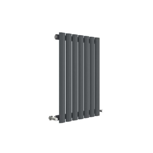 (Anthracite) Nuie Revive Horizontal Single Panel Designer Heating Radiator