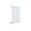 (High Gloss White) Nuie Revive Horizontal Single Panel Designer Heating Radiator 1