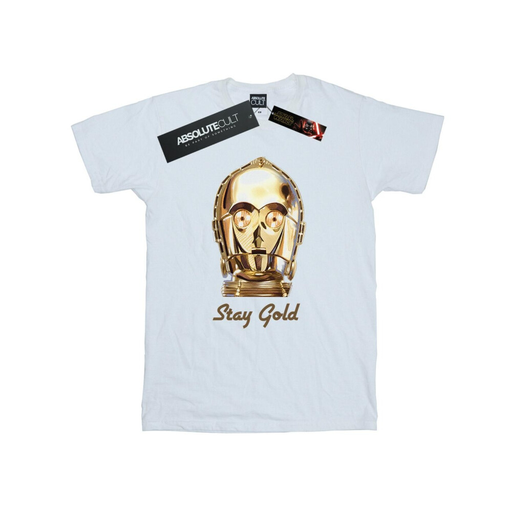 The Rise Of Skywalker C-3PO Stay Gold T-Shirt