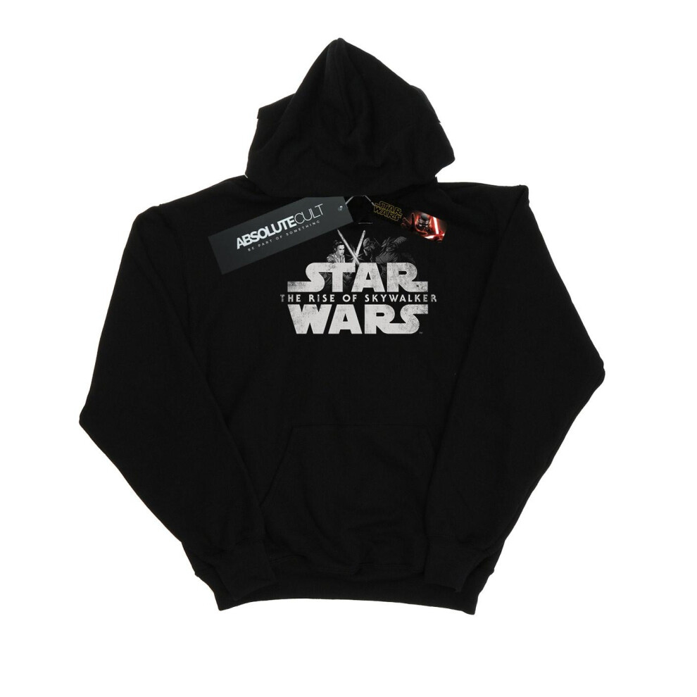 Star Wars The Rise Of Skywalker Rey And Kylo Battle Hoodie