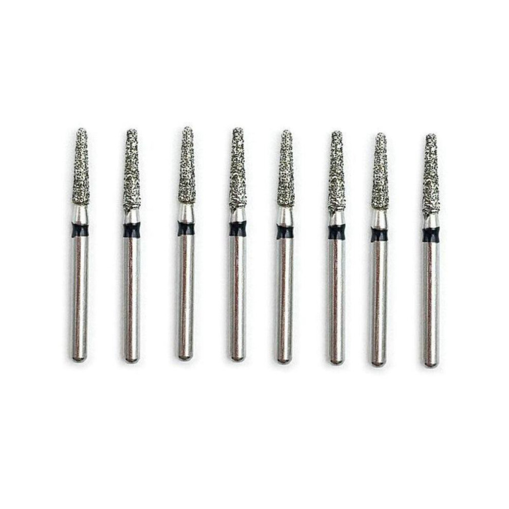10pcs/set Dental Diamond FG High Speed Burs for Polishing Super Coarse Drill Polishers Dentistry Instrument TF-21S