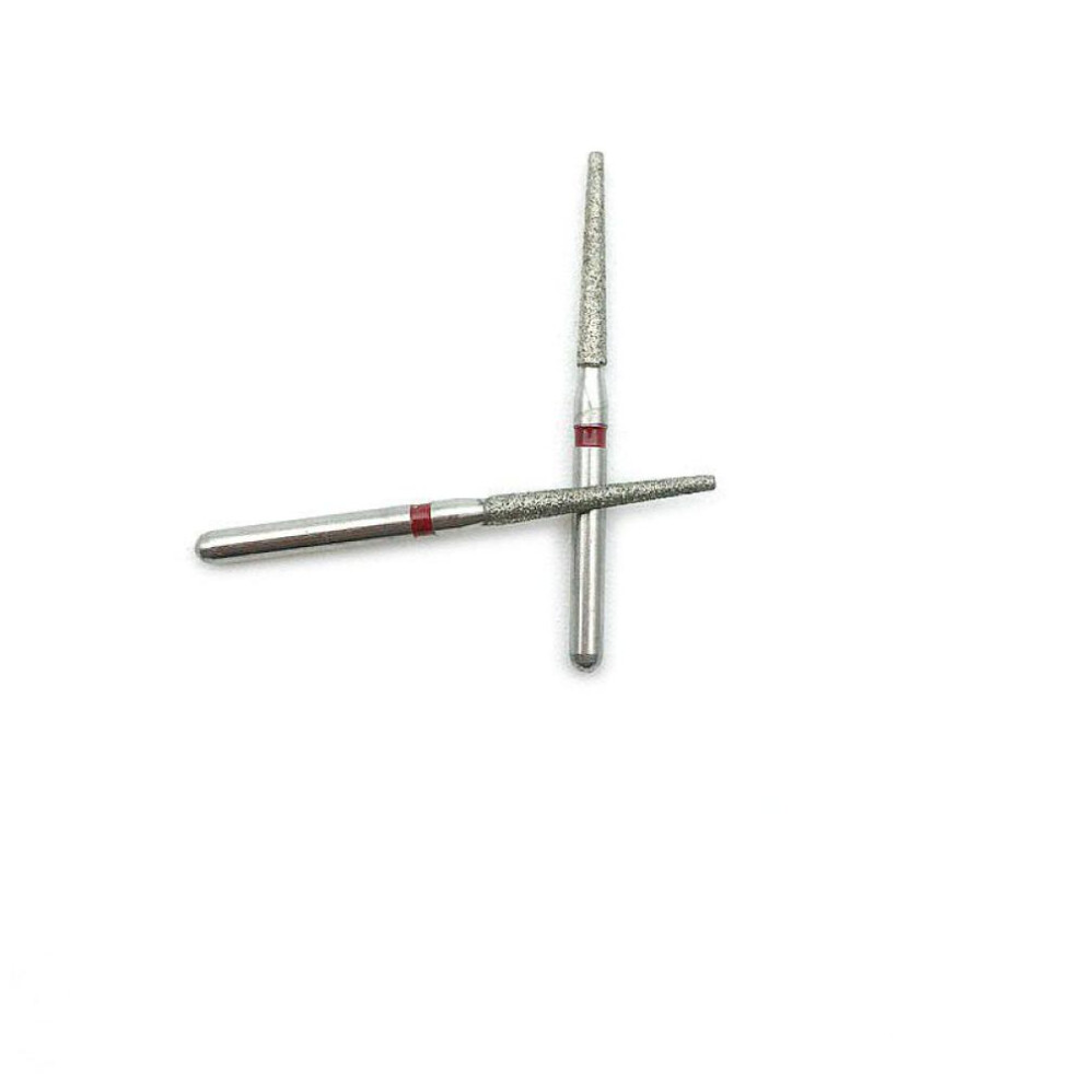 10 Pieces/box Dental Diamond Fg High Speed Burs For Teeth Polishing 1.6mm Fg Dia-burs Tf-11f