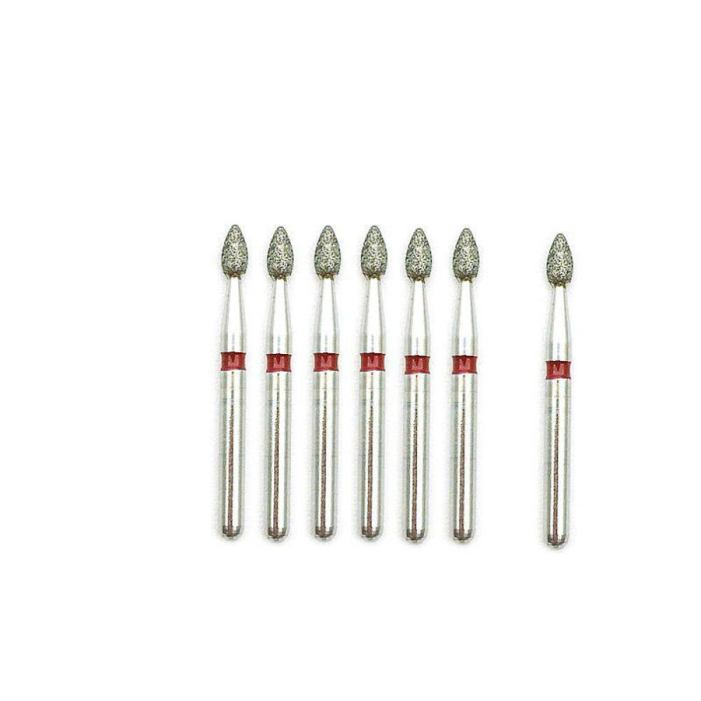 10 pcs/set Dental Diamond Burs Drills FG 1.6mm for High Speed Handpiece FO-30F Dentist Tools