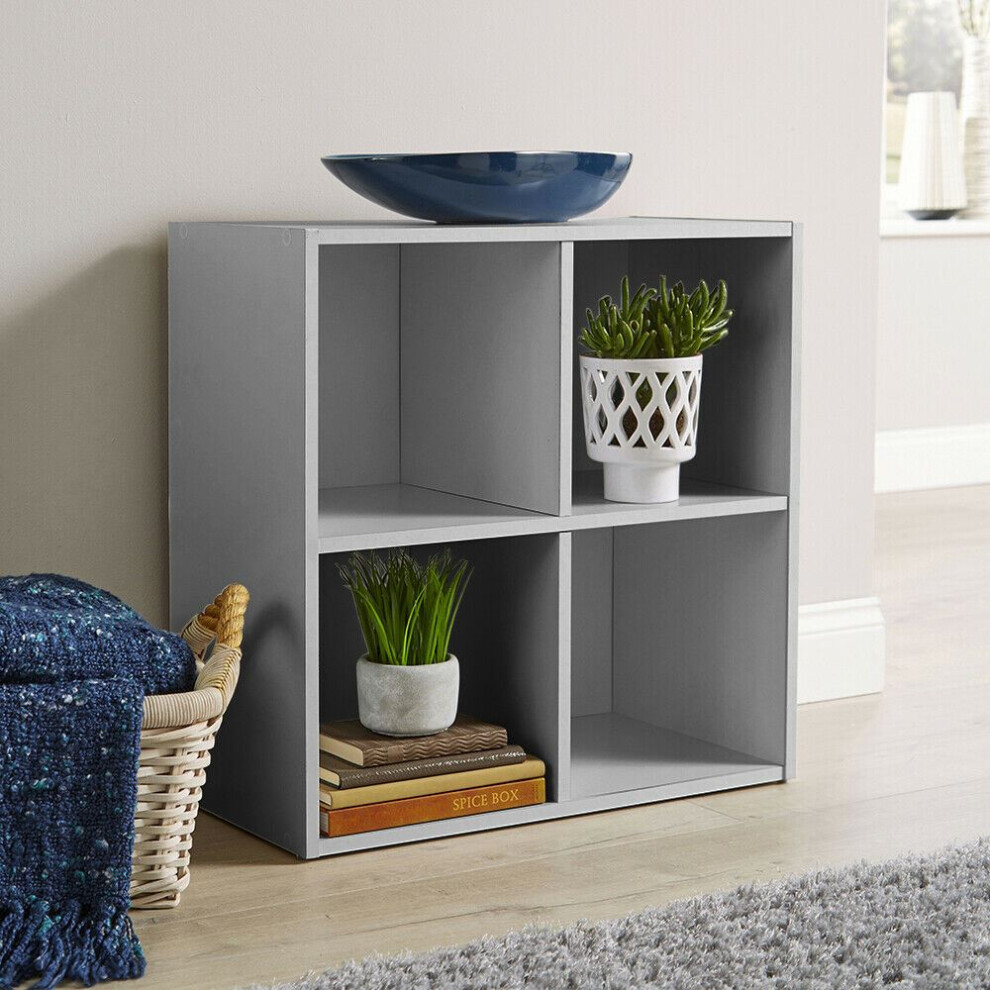 Cube 4 Storage Grey