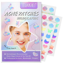 84 Fractional Laser Acne Strips, Hydrocolloid Acne Strips for Acne, Blemishes, Pimples, Whiteheads, Zits, Blemishes cover spots, wicks away oil and im