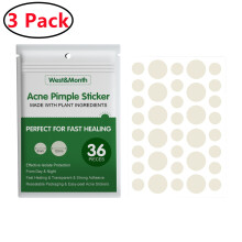 36 Piece Acne Stickers to Cover Pimples and Pustules Acne Treat or Heal Acne Spots, Exfoliate and Moisturise Skin Acne Stickers and Pimple Stickers