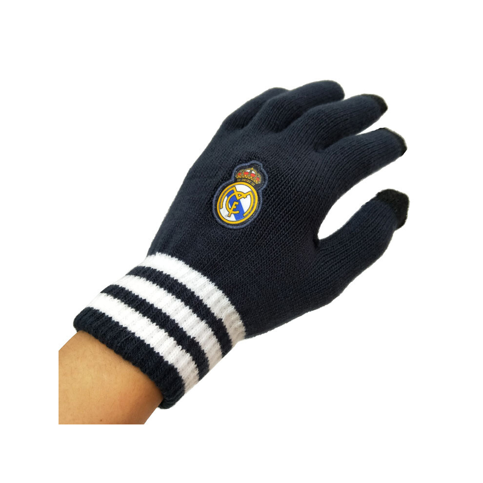 (Real Madrid) Football Fan Gift Football Team Knitted Woolen Warm Gloves