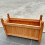 (Brown) Wooden Rectangular Planter Flower Plant Pot Trough 8