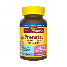 Nature Made Prenatal Multi with DHA, 60 Tabs (Pack of 1)