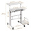 Dripex (No Power Outlets, White) Sit-Stand Workstation Height Adjustable Desk 4