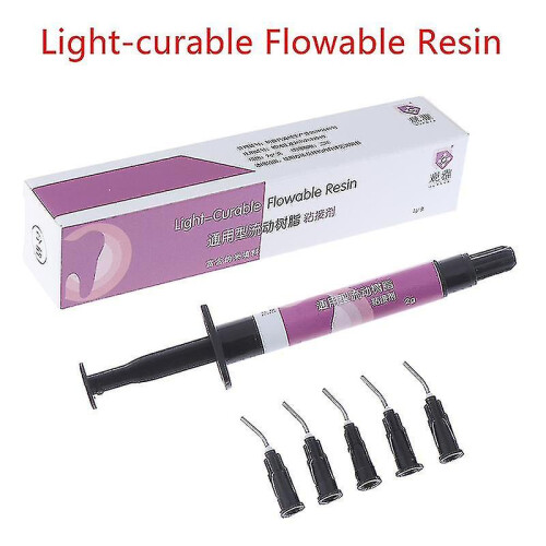 Dental Light-curable Flowable Fluid Flow Light Curing Composite Resin Materials Hfmqv