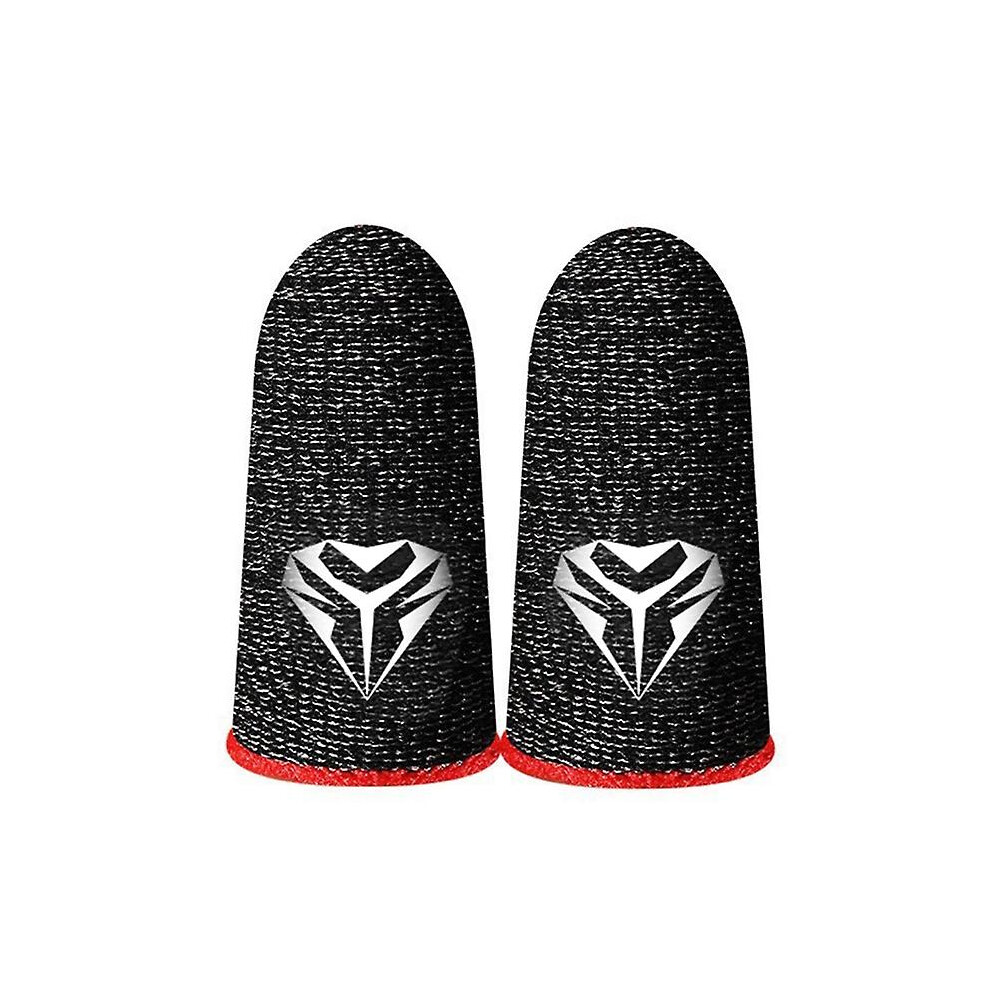 (Red) 1 Pair Gaming Finger Sleeves Anti-Sweat Breathable Game Gloves Seamless Touchscreen Fingertip Cover For Phone Games Pubg Red 7364070812806