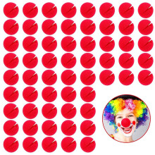 60 Pieces Red Clown Noses Cosplay Noses Foam Noses For Christmas Carnival Costume Party Dress Up