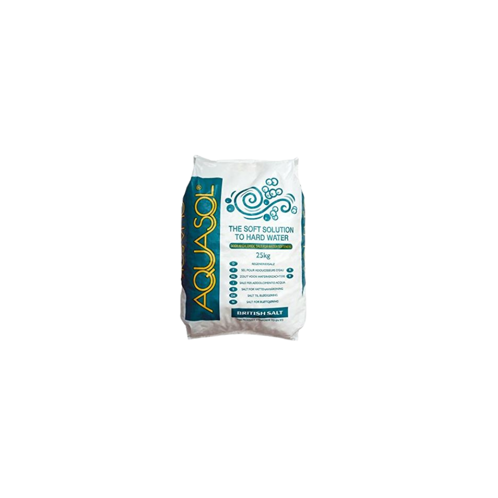 AQUASOL Salt Tablets for Water Softener| 1 x 25Kg | Exceptional Purity