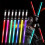 2pcs Expandable Double Bladed Dual Light Sword For Kids 1