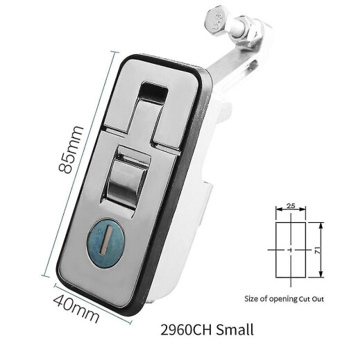 Compression Latch Industrial Truck Kit Tool Box Lock Truck Trailer Lock Panel Push Compression Lock 1