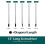 Extra Long Torx Screwdrivers Set, 5pcs 12in Magnetic Torx Screwdrivers Set, T15 - T30 (t15,t20,t25,t27,t30) Magnetic Torx Driver Star Screwdrivers Set 3