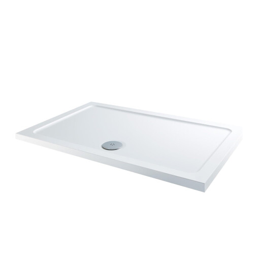 NES Home Nes Home Rectangular 1200mm x 1000mm White Shower Tray 1