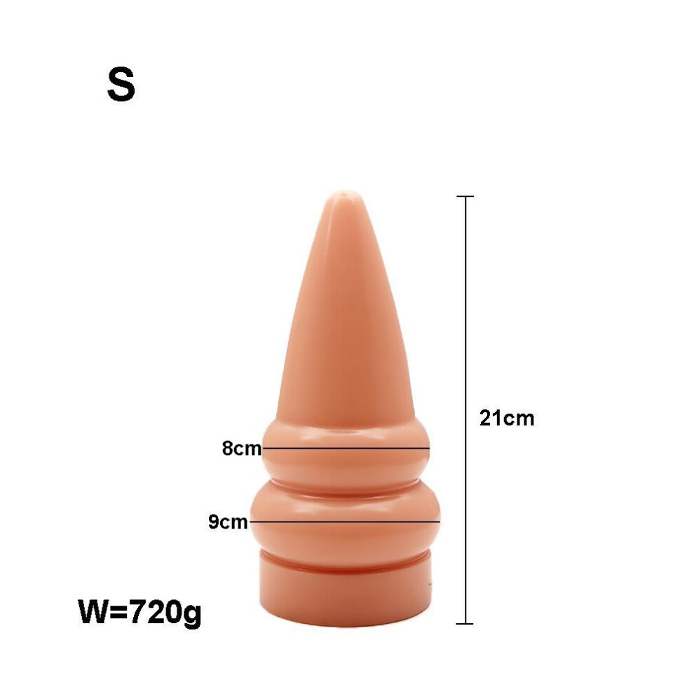 (A-Flesh-S) New Huge Anal Dildo Expansion Anal Plug Big Butt Plug Annal Dilator Masturbator Prostate Massager Adult Sex Toys For Men