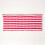 Homescapes (Two Seater) Red Stripe Bench Cushion 4