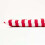 Homescapes (Two Seater) Red Stripe Bench Cushion 6