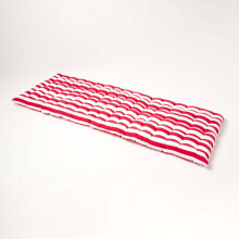 (Three Seater) Red Stripe Bench Cushion