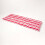 Homescapes (Three Seater) Red Stripe Bench Cushion 1