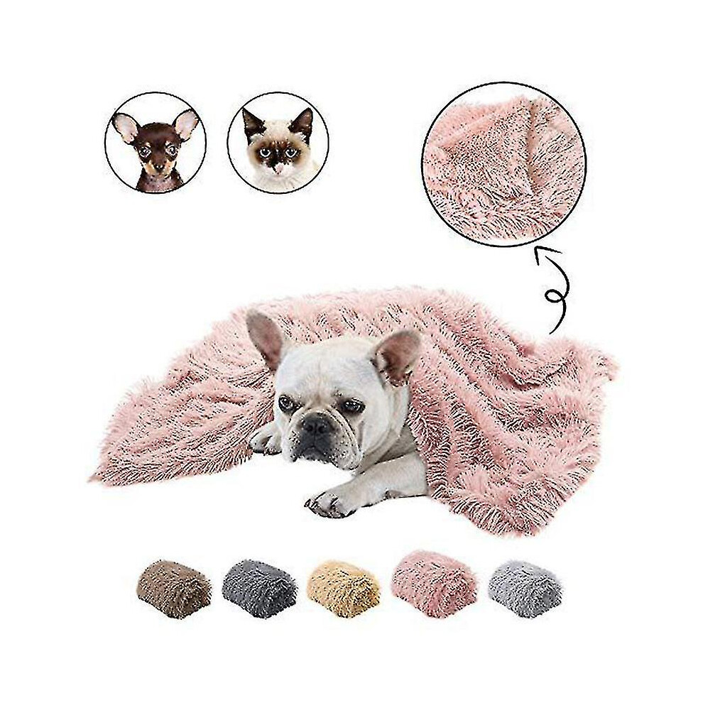 (XL 127x100, Pink) Therapeutic Calming Blanket For Dogs High Quality-image-OPC-PFSF9QC-NEW