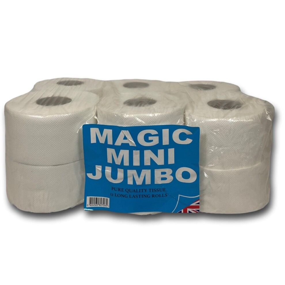 Magic Mini Jumbo 1 x 12 Rolls 50m 2400 sheets Super Value Pack