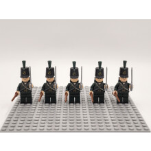 (Officers of the 95th Regiment ) 5PCS/Set Historic Military Army Minifigures