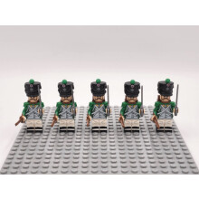 (Italian Light Infantry ) 5PCS/Set Historic Military Army Minifigures