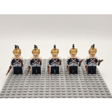 (Dutch Dragoons) 5PCS/Set Historic Military Army Minifigures