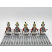 (Spanish Cuirasiers ) 5PCS/Set Historic Military Army Minifigures