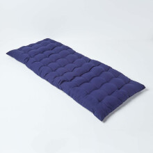 (Two Seater, Navy Blue) Bench Cushion