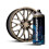 Burnished Bronze Alloy Wheel Paint High-Performance  – Scratch-Resistant 1
