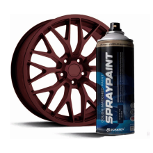 Red Volks Alloy Wheel Paint - High-Performance, Scratch-Resistant 500ml - OEM-Matched