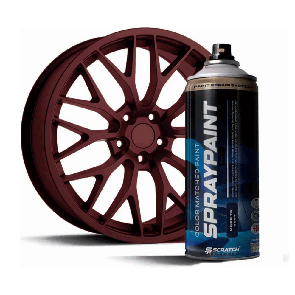 Hyper Volks Alloy Wheel Paint High-Performance Â Scratch-Resistant Red 5060934191262