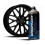 Matte Black Volks Alloy Wheel Paint High-Performance  – Scratch-Resistant 1