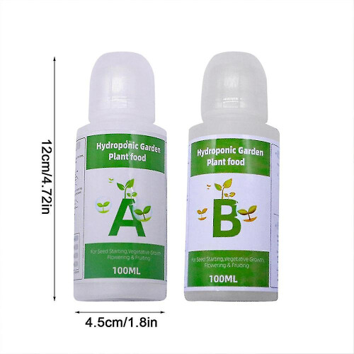 A b Two Part Set Liquid Hydroponic Nutrients Promote Absorption Efficiency Suitable For Tomatoes 1